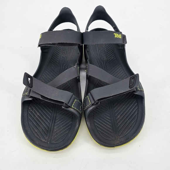 Teva Barracuda Hiking Sport Sandals Waterproof Adjustable Black Men's US13 - Picture 2 of 6